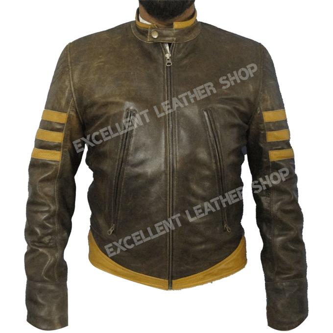 X-Men Origins with Wolverine Logan leather Jacket - ELS