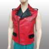 Thor Love And Thunder RedBlack Leather Vest by ELS!