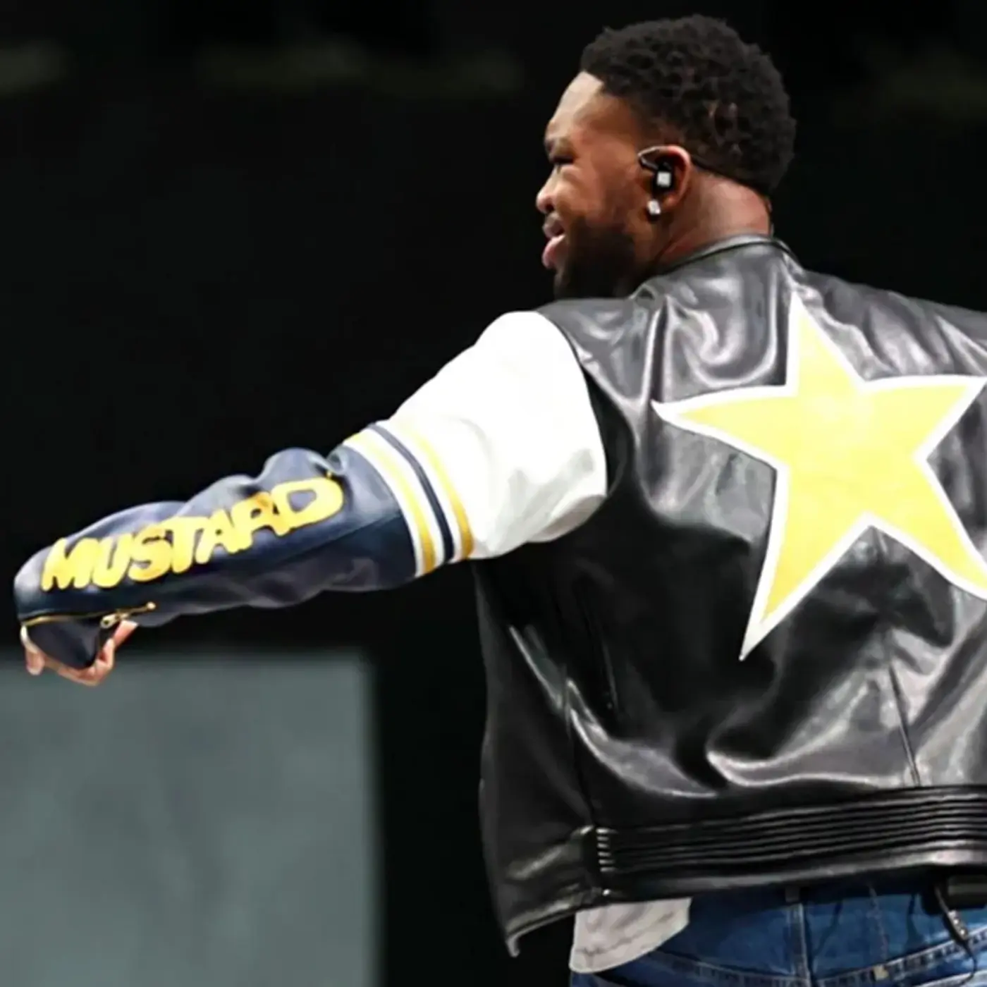 Buy Super Bowl LIX Halftime Show DJ Mustard Leather Jacket