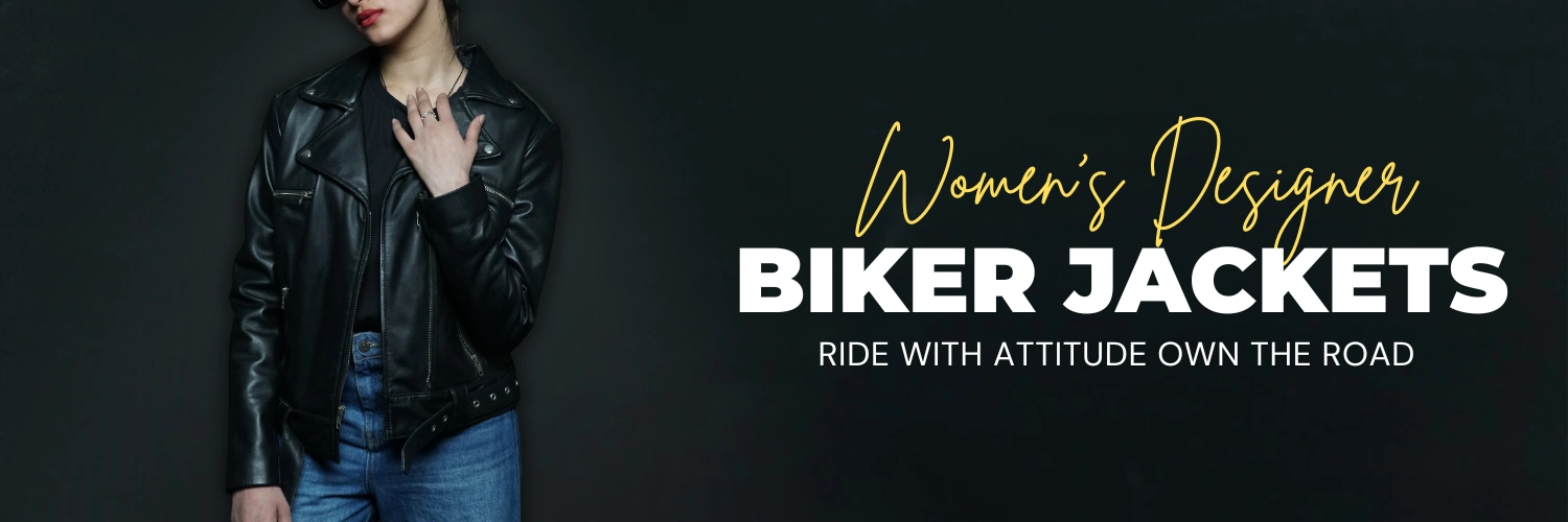womens biker jacket